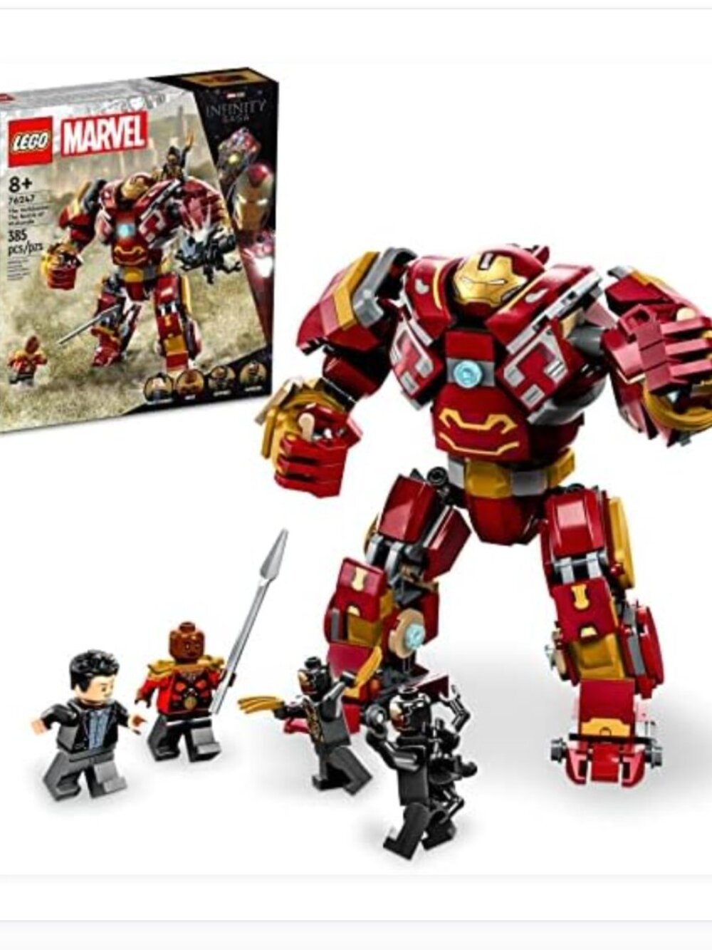 LEGO Marvel Hulkbuster: Battle of Wakanda 76247, Action Figure, Buildable